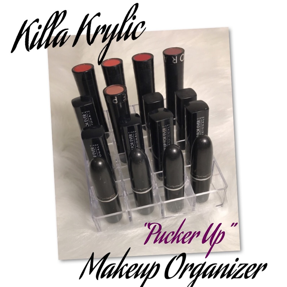 BOGO KillaKrylic Acrylic Lipstick makeup Organizer